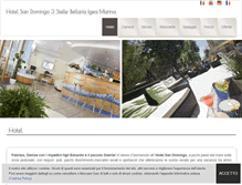 Tablet Screenshot of hotelsandomingo.it